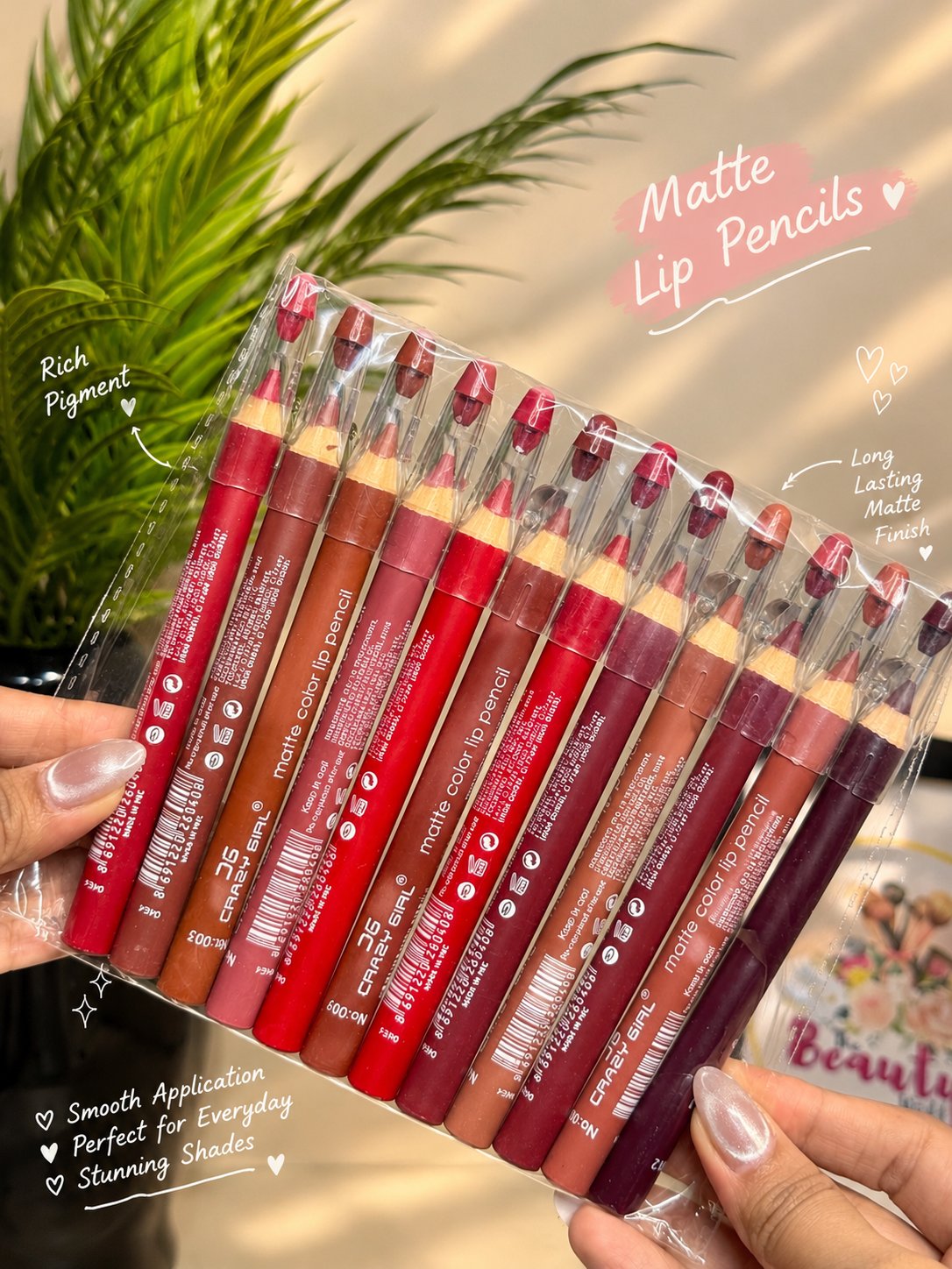 CG Lip Crayon Set Of 12