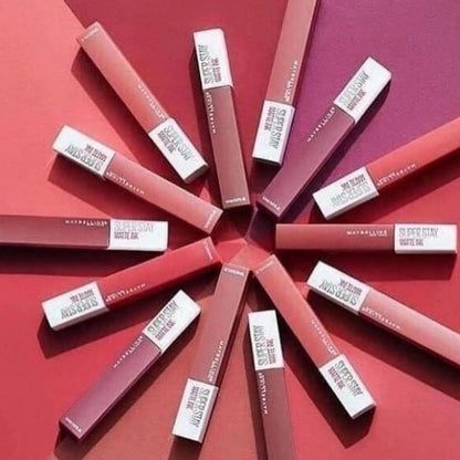 Maybelline Superstay Matte Ink Lipstick Set Of 12
