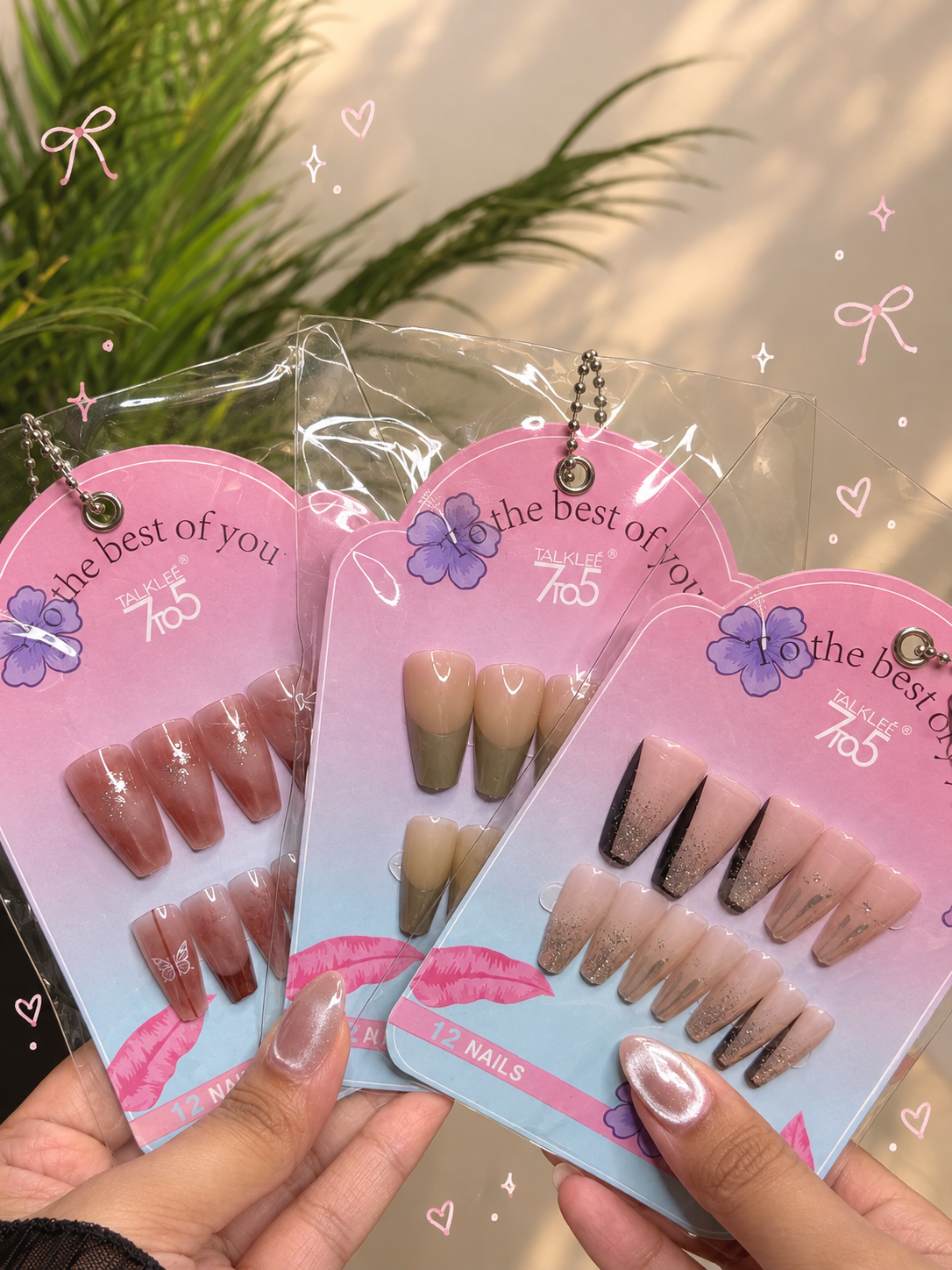 Pretty Temporary Nails Set (Any One)