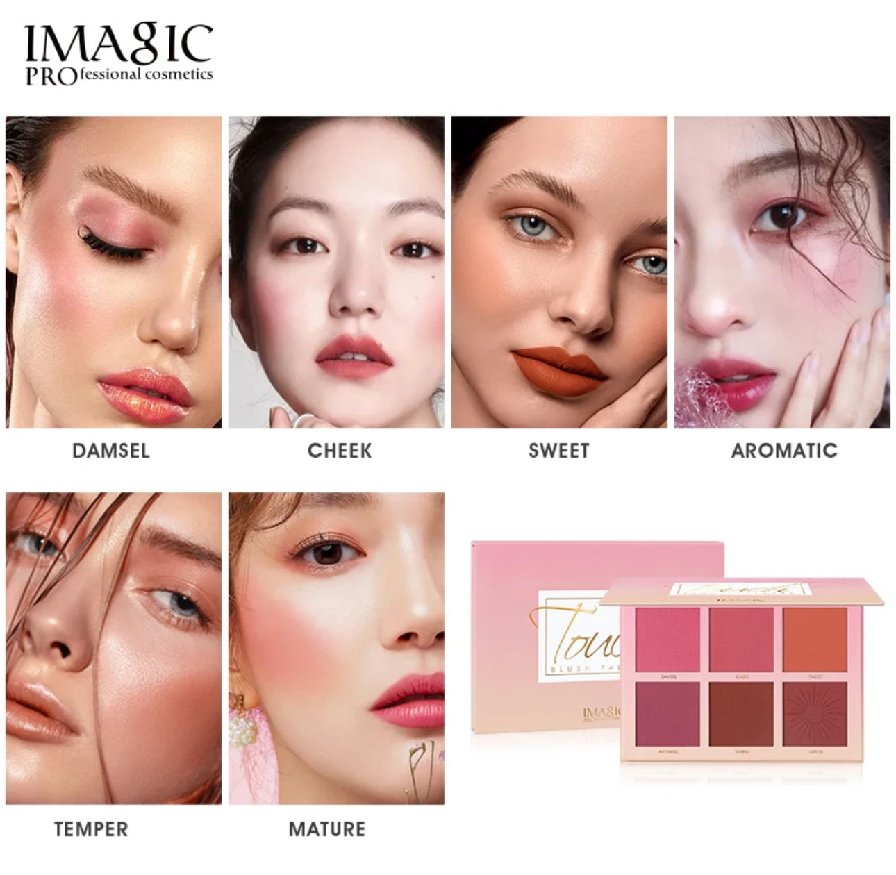 IMAGIC Touch Blush Palette