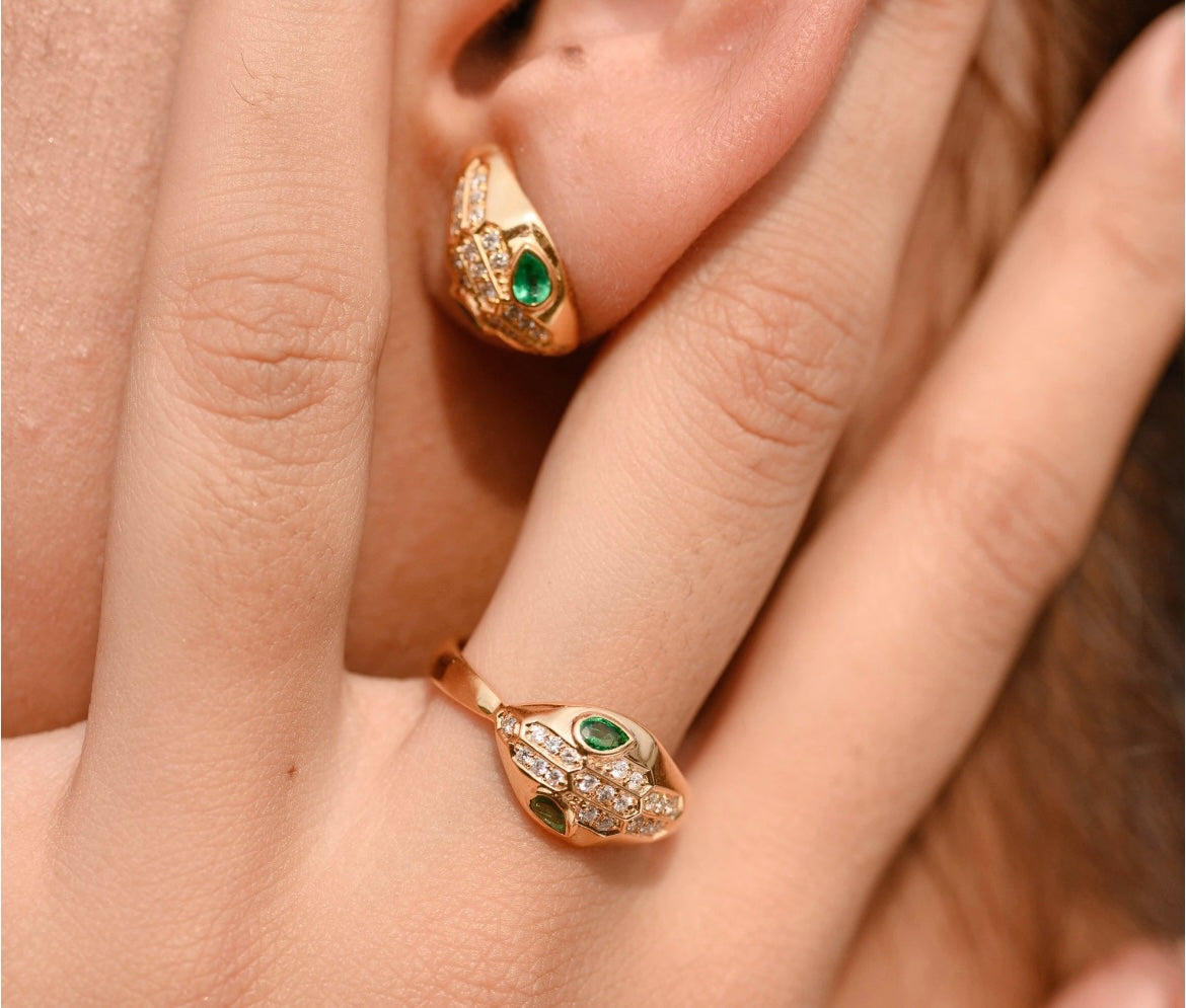 Premium Snake Ring 18K Gold Plated (Adjustable) (FLAT 50% OFF RIGHT NOW)
