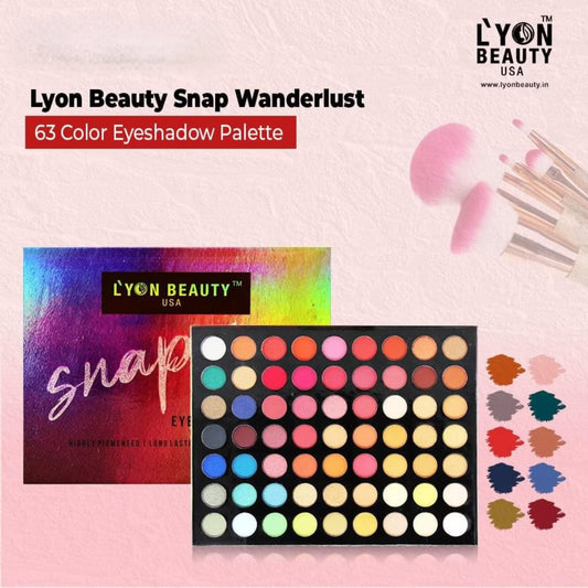 SNAP Wonderlust 63 Color Eyeshadow
