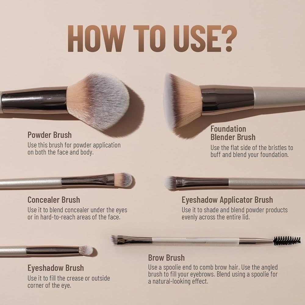 GLAM GAALA Professional Brush Set