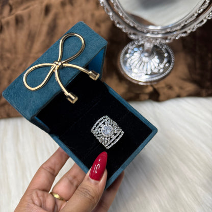 Cocktail AD Ring (Adjustable) (FLAT 60% OFF RIGHT NOW)