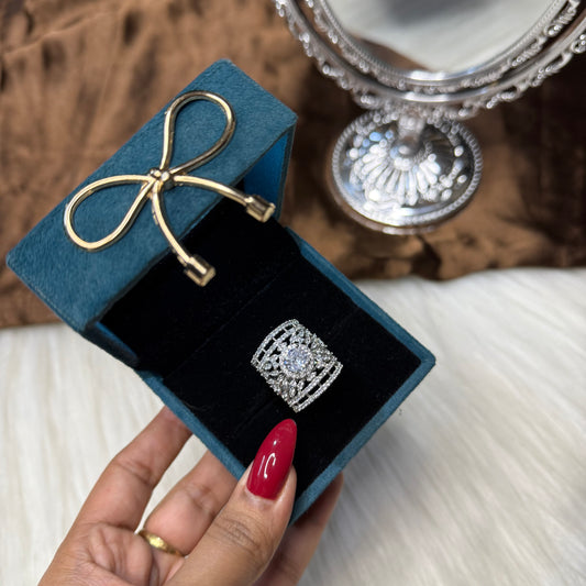 Cocktail AD Ring (Adjustable) (FLAT 60% OFF RIGHT NOW)