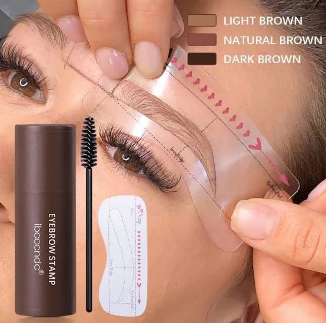 Hairline + Eyebrow Stamp