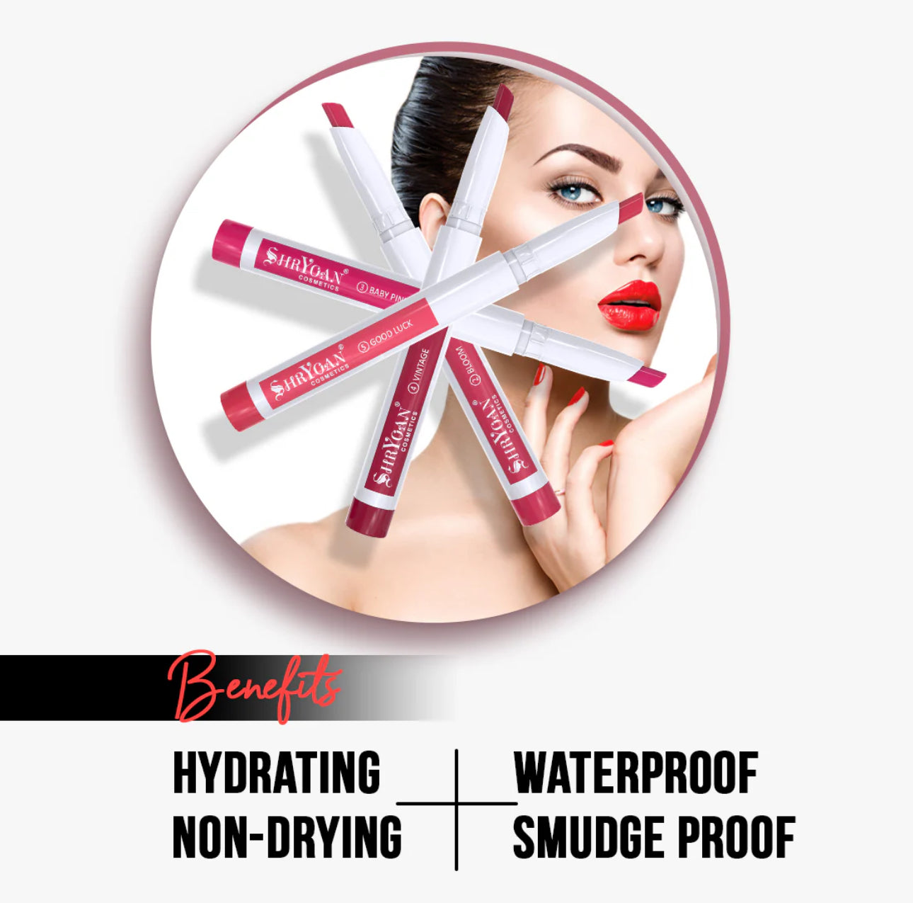Shryoan Non Transfer Lip Crayons