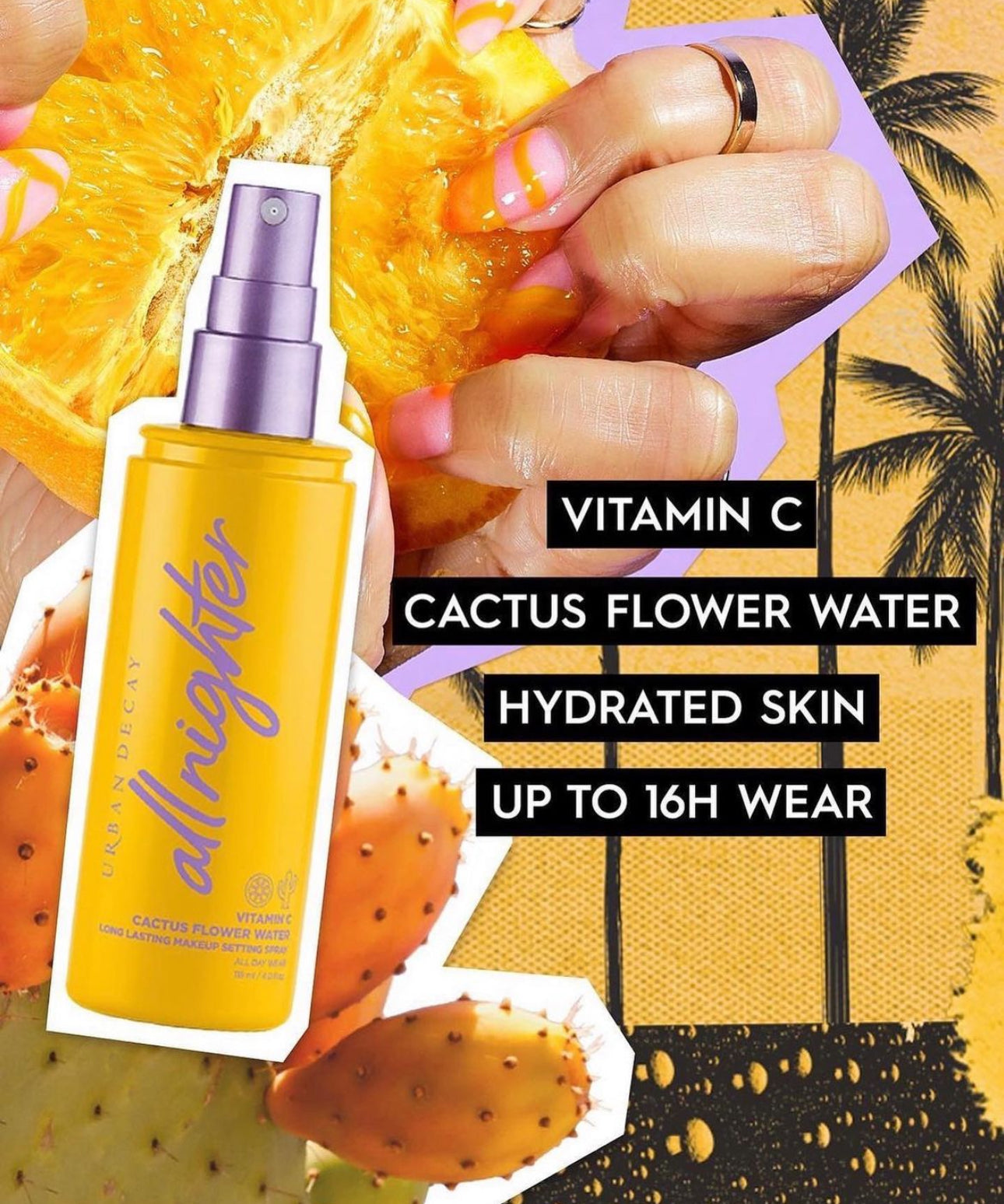 URBAN DECAY all nighter Vitamin C Makeup Fixing Spray ( Original )