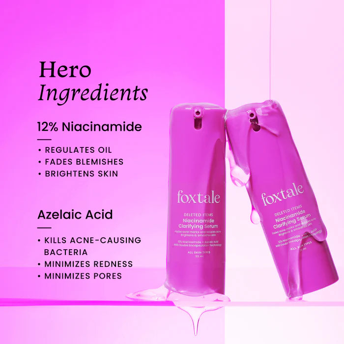 FOXTALE 12% Niacinamide Clarifying Serum