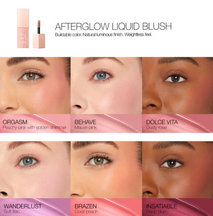 NARS Afterglow Liquid Blush
