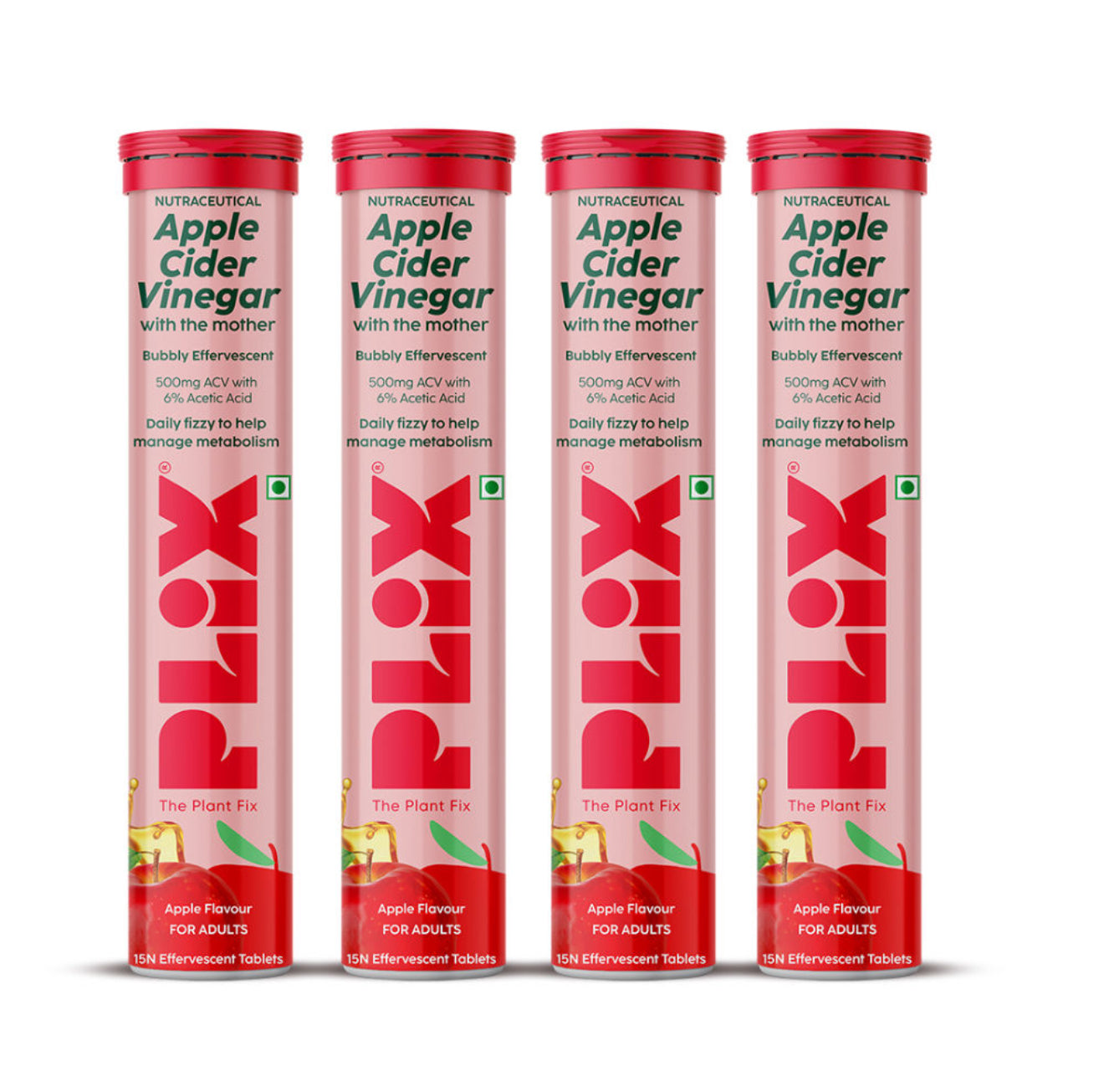 Plix Apple Cider Vinegar (ACV) Tablets