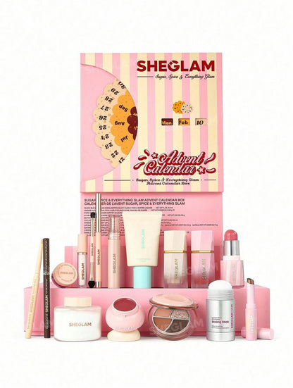 SHEGLAM Sugar, Spice & Everything Glam Advent Calendar Box