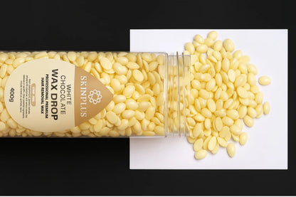 SKINPLUS Wax Beans For Painless Hair Removal Wax (White Chocolate) (400gm)