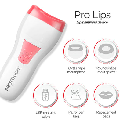 PROTOUCH Pro-Lip Plumper Device | Automatic, Smart, Safe, Non-invasive & Effective Lip Plumping Solution