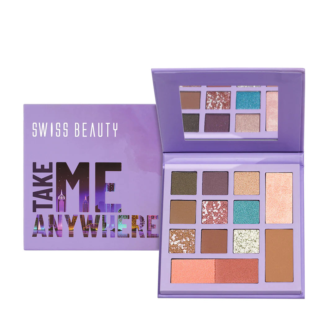 Swiss Beauty Take Me Anywhere Eye & Face Palette