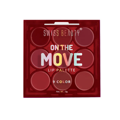 Swiss Beauty ON THE MOVE LIP PALETTE (Nude Shade)