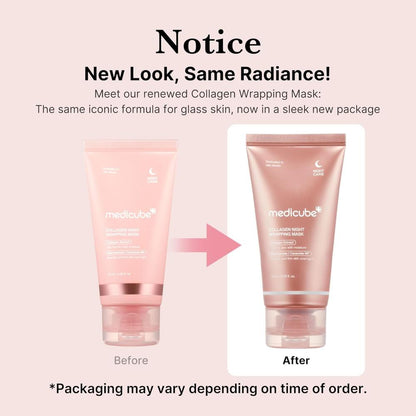 Medicube Collagen Overnight Wrapping Peel Off Facial Mask 75 mL