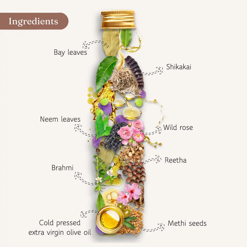 DROMEN & CO AYURVEDIC HAIR BREW OIL