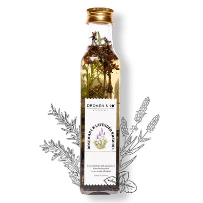 DROMEN & CO ROSEMARY & LAVENDER BREW OIL