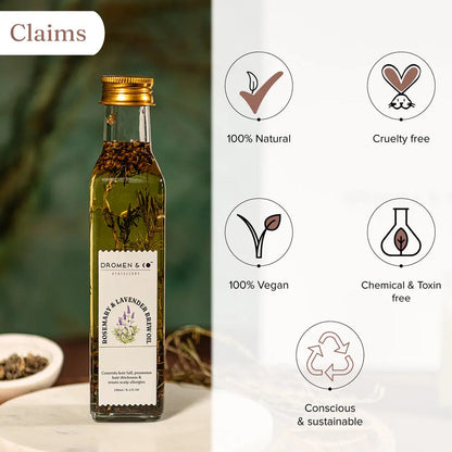 DROMEN & CO ROSEMARY & LAVENDER BREW OIL