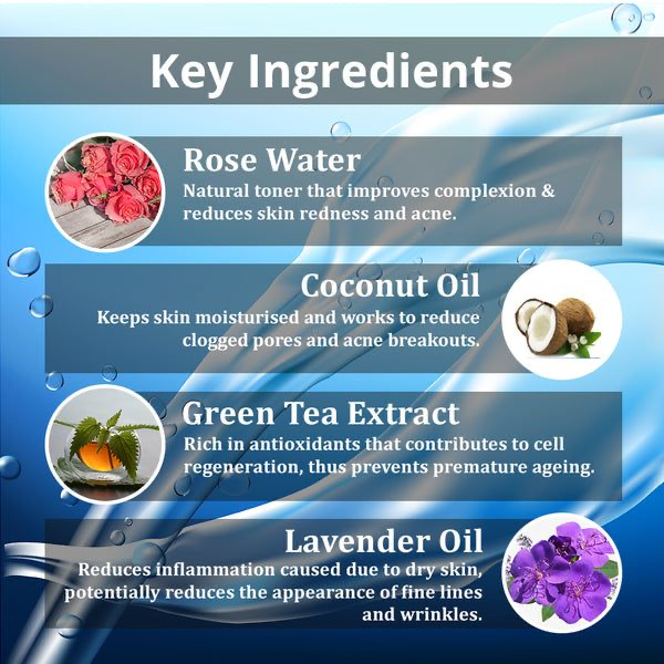 Riyo Herbs Aqua Restoration Hydrating Tonic Mist for Intense Hydration | Skin Prep Makeup Mist
