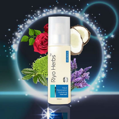 Riyo Herbs Aqua Restoration Hydrating Tonic Mist for Intense Hydration | Skin Prep Makeup Mist