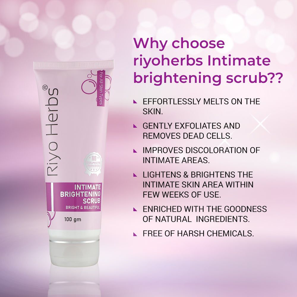 Riyo Herbs Intimate Brightening Scrub