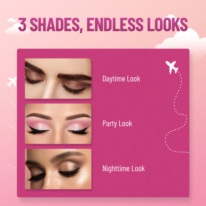 SWISS BEAUTY 24/7 Passport Eyeshadow Palatte - 03 Grand Arrival