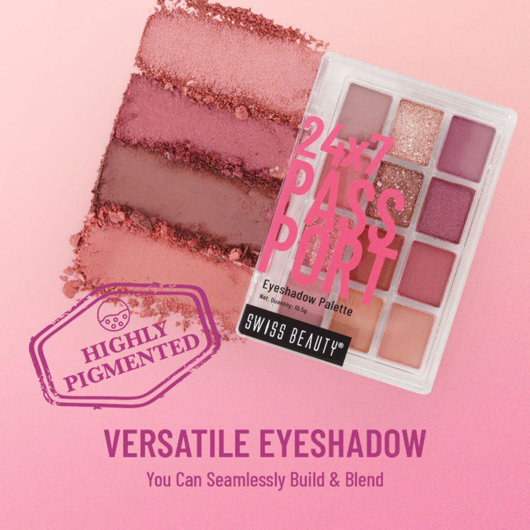 24/7 Passport Eyeshadow Palatte - 02 Late Nights
