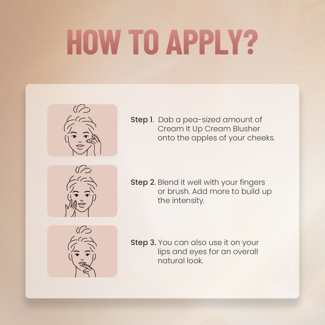 SWISS BEAUTY CREAM IT UP BLUSHER(Demo Peice)