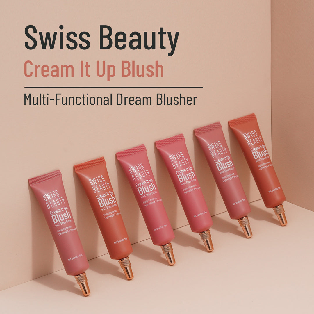 SWISS BEAUTY CREAM IT UP BLUSHER(Demo Peice)