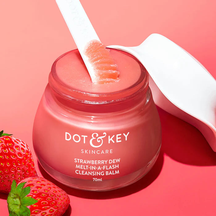 Dot n Key Strawberry Dew Cleansing Balm for Dewy Skin