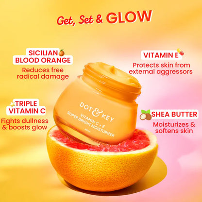 Dot n Key Vitamin C + E Moisturizer for Glowing Skin