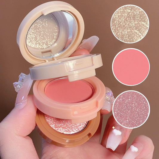 3 in 1 Highlighter & Blusher