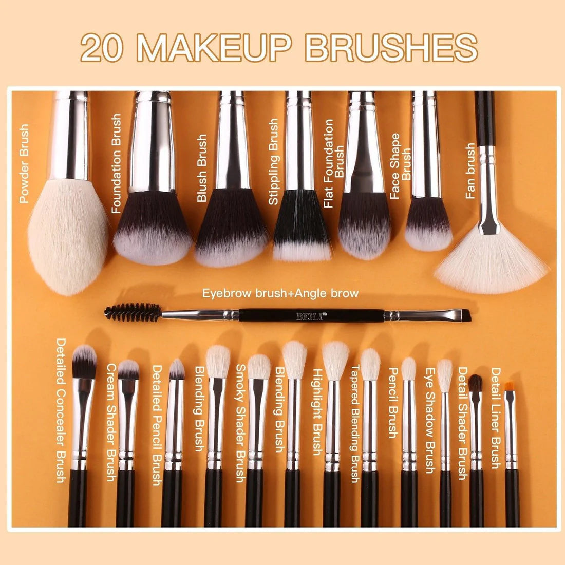 BEILI Brush Set (20Pcs)