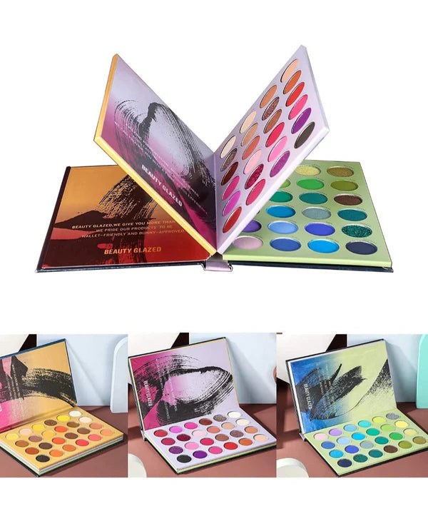 Beauty Glazed 72 Colors Makeup Book
