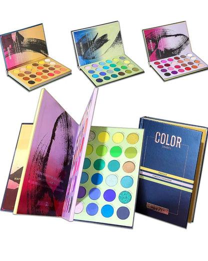 Beauty Glazed 72 Colors Makeup Book