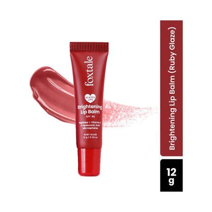 FOXTALE Glazed Lips Brightening Lip Balm - Ruby Glaze (12 g)
