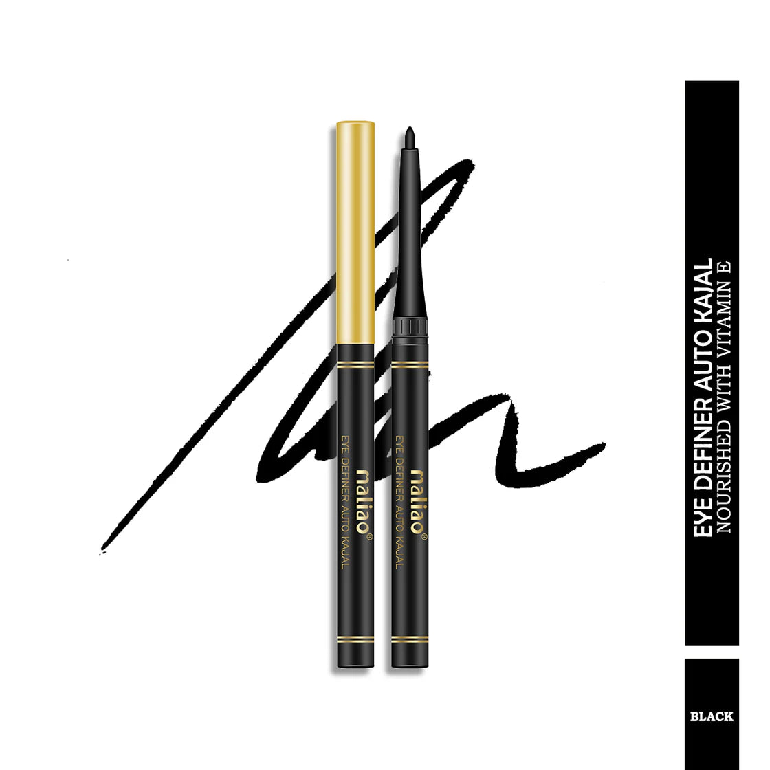 Lakyou Beauty Eye Definer Black Kohl Kajal
