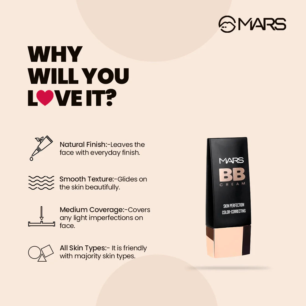 MARS Lightweight BB Cream Foundation