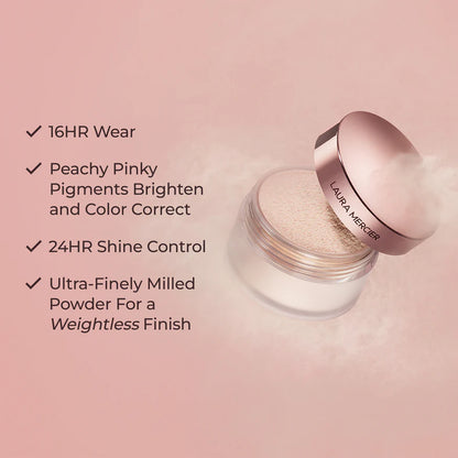 Laura Mercier Translucent Loose Powder ( Rose Tone Up )