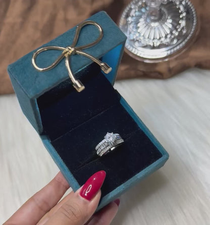 Single Solitaire AD Ring (Adjustable)