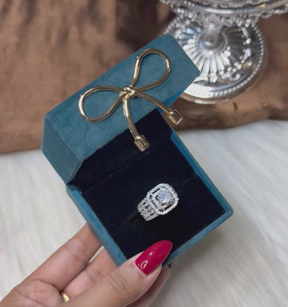 Queen Cocktail AD Ring (Adjustable) (FLAT 50% OFF RIGHT NOW)