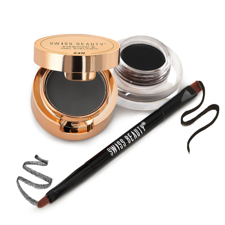 SWISS BEAUTY Eyebrow & Gel Eyeliner
