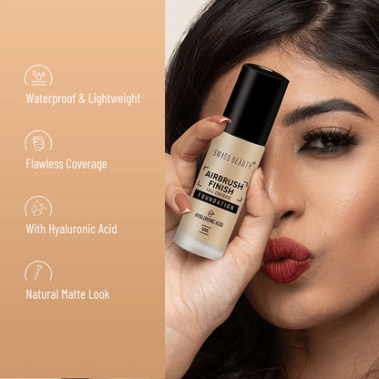 SWISS BEAUTY Airbrush Foundation SHADE-06/WARM SUN